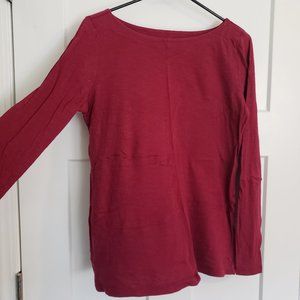 Loft, Dark Red Long sleeve, M